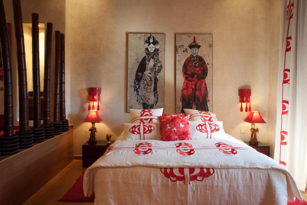 Tigmiza Boutique Hotel & Spa Ouled Jelal Pokoj fotografie A bedroom at the hotel