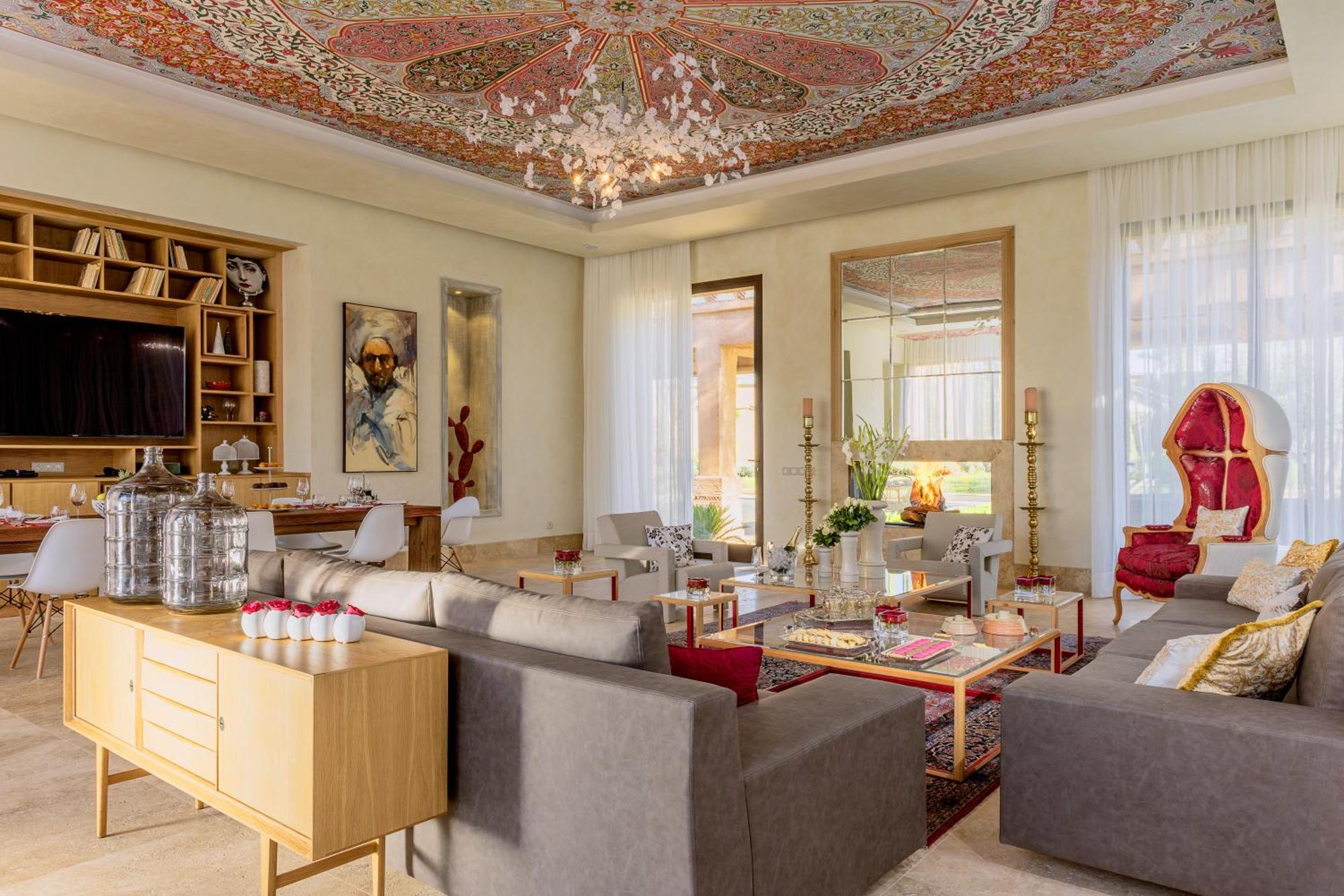 Tigmiza Boutique Hotel & Spa Ouled Jelal Pokoj fotografie The interior of the presidential suite at the Ritz-Carlton, Jerusalem